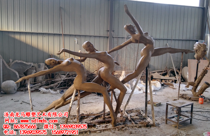 体操雕塑  运动人物雕塑